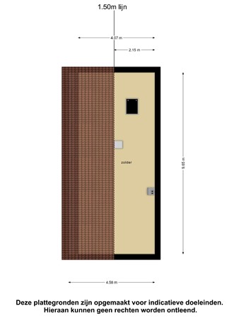 Floorplan - Beemster 7, 8302 ND Emmeloord